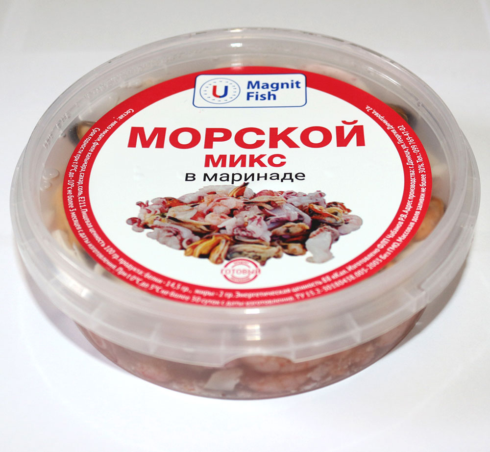 Морской микс в маринаде | Компания «Magnit Fish»